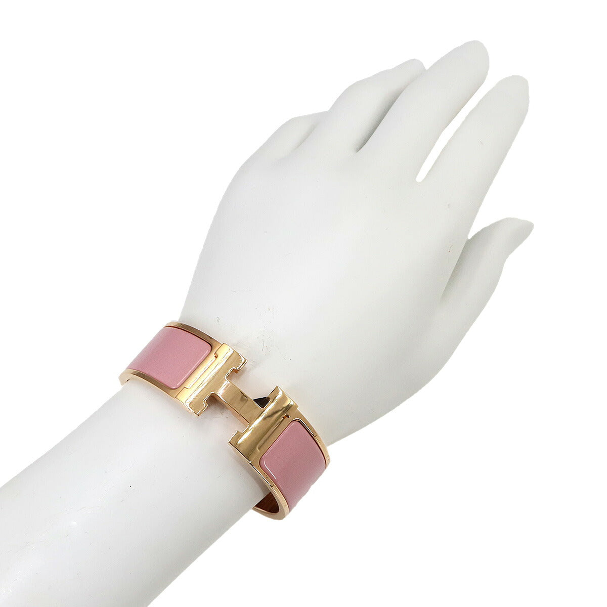 Clic Clac H PM Bangle Rose Nacarat Rose Gold Accessory