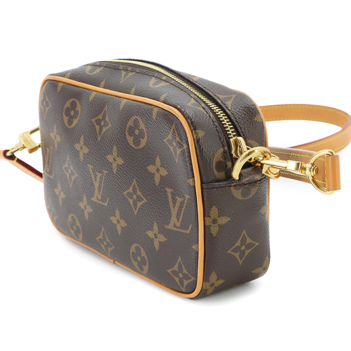 Monogram Trocadero Wearable Wallet Shoulder Bag Brown