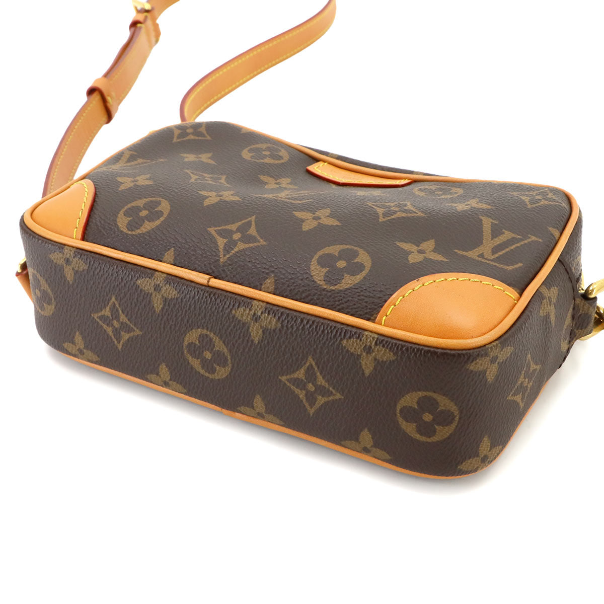 Monogram Trocadero Wearable Wallet Shoulder Bag Brown
