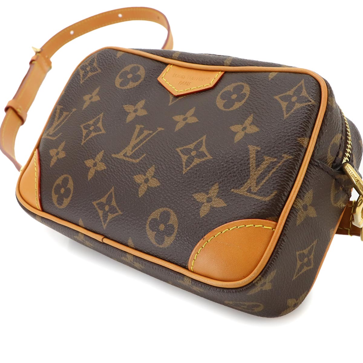 Monogram Trocadero Wearable Wallet Shoulder Bag Brown