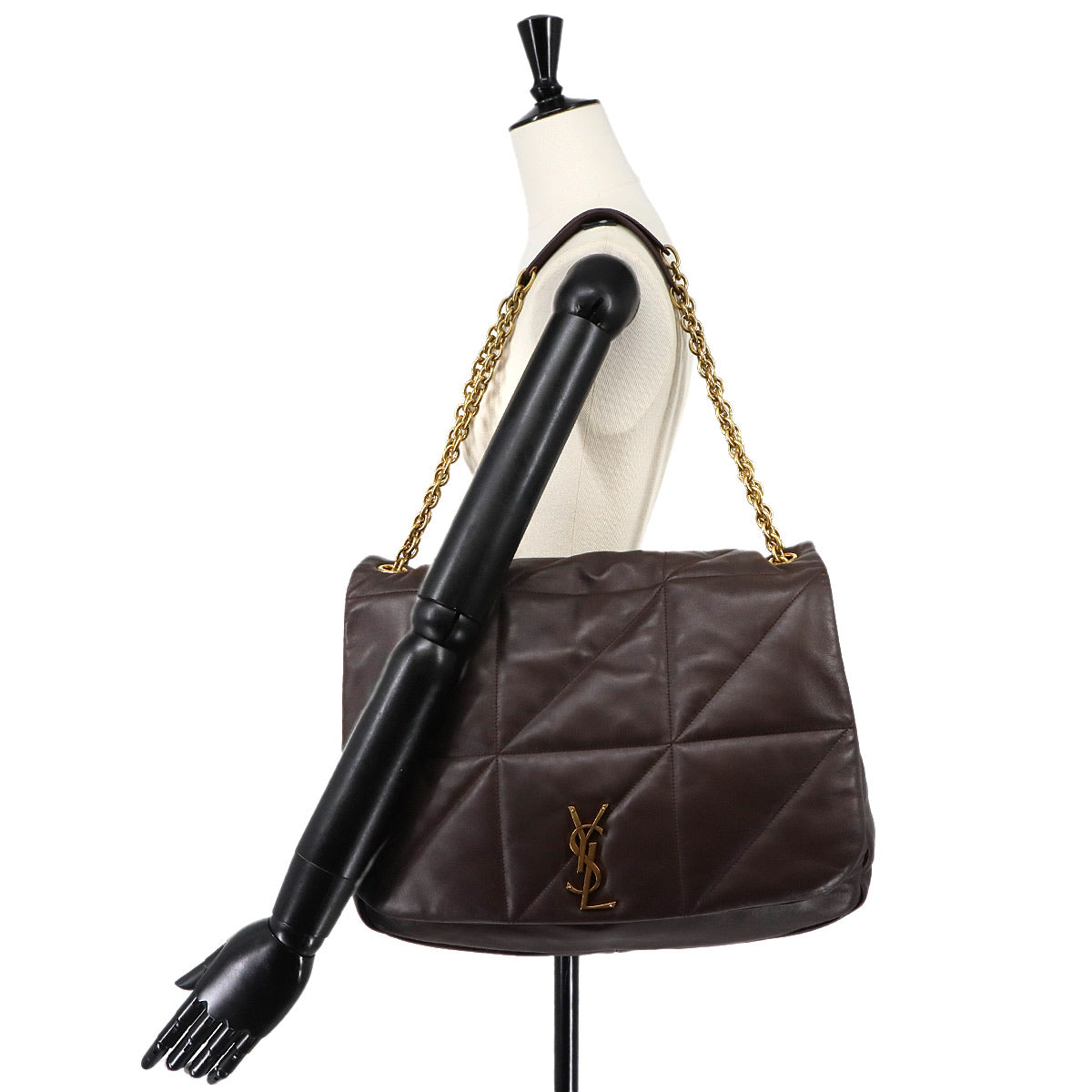 Jamie 4.3 Shoulder Bag Leather Brown 805859