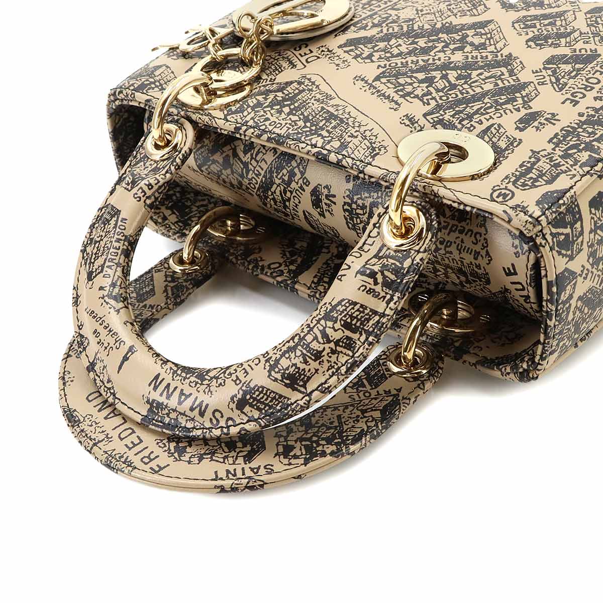Lady Dior My ABCDior Small Hand Shoulder Bag Leather