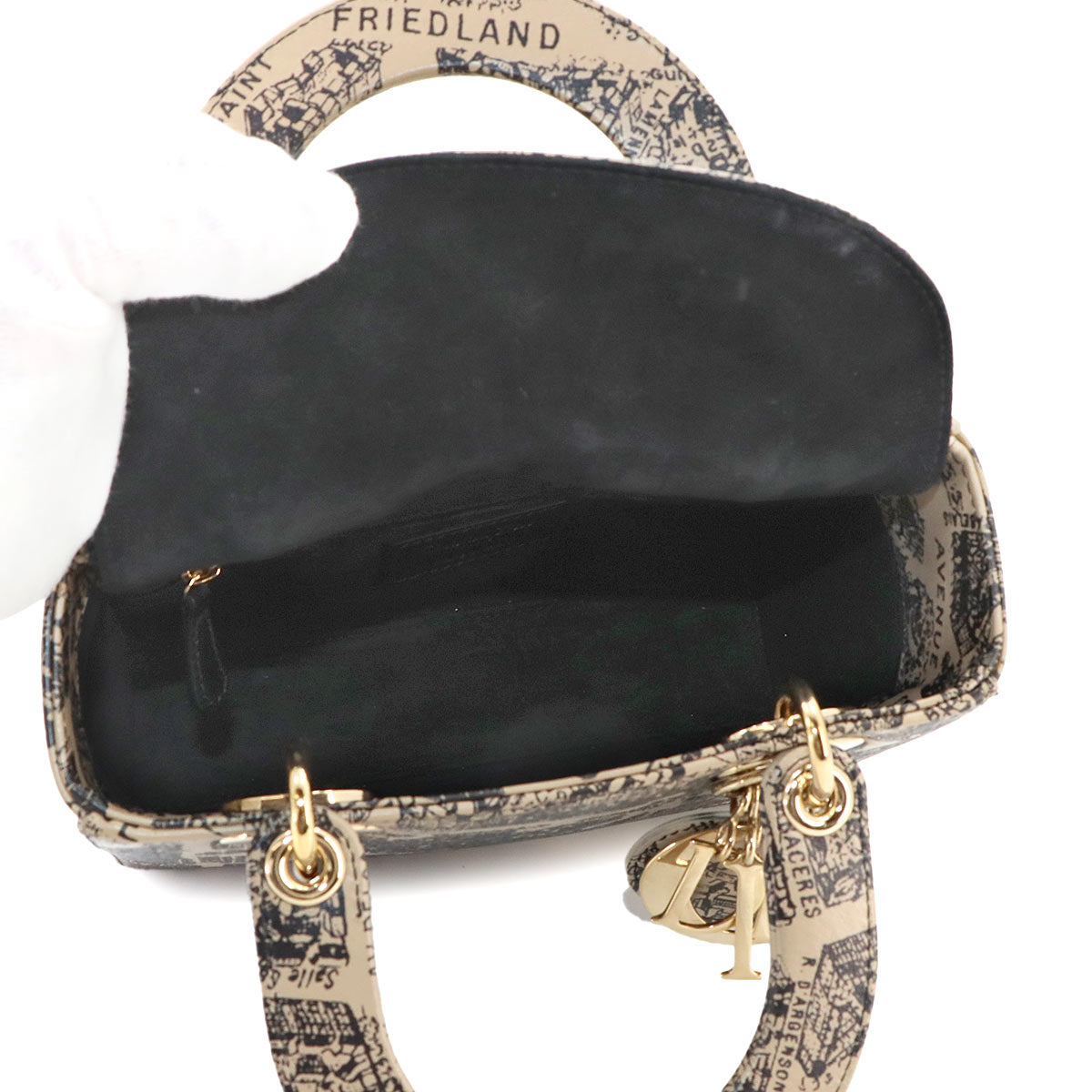 Lady Dior My ABCDior Small Hand Shoulder Bag Leather