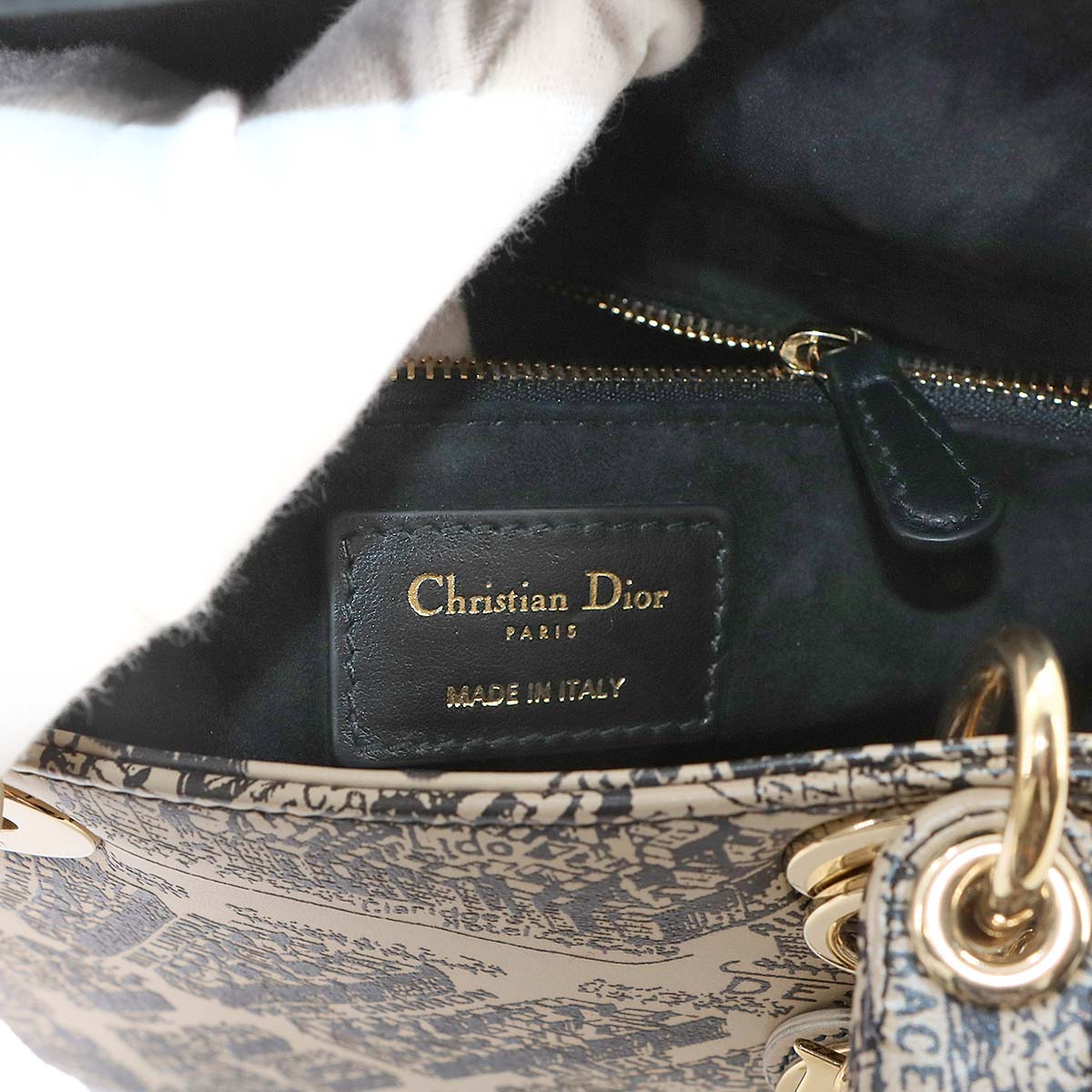 Lady Dior My ABCDior Small Hand Shoulder Bag Leather