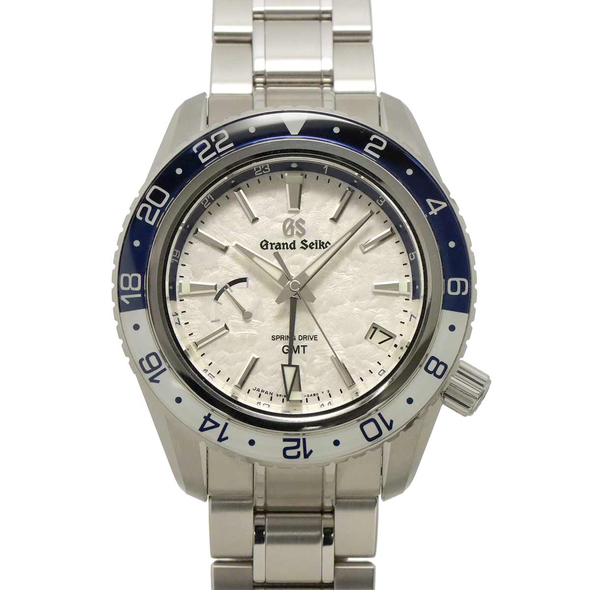 Spring drive Limited SBGE275 Date GMT White Dial Watch