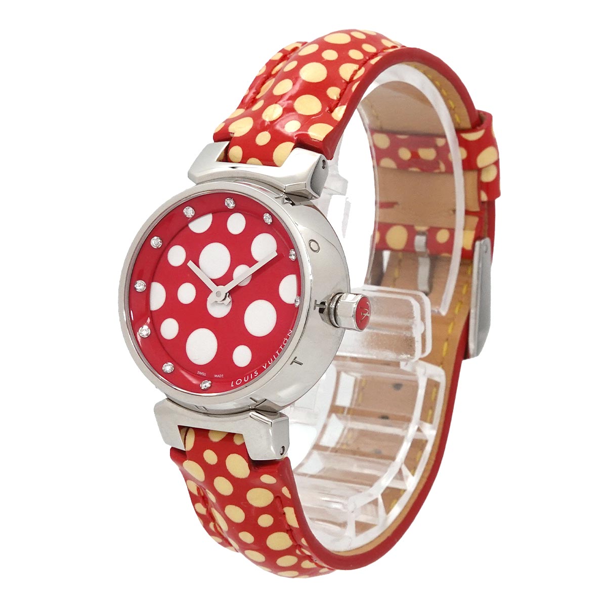 Tambour Q12M7 Kusama Yayoi Limited 10P Diamond Ladies