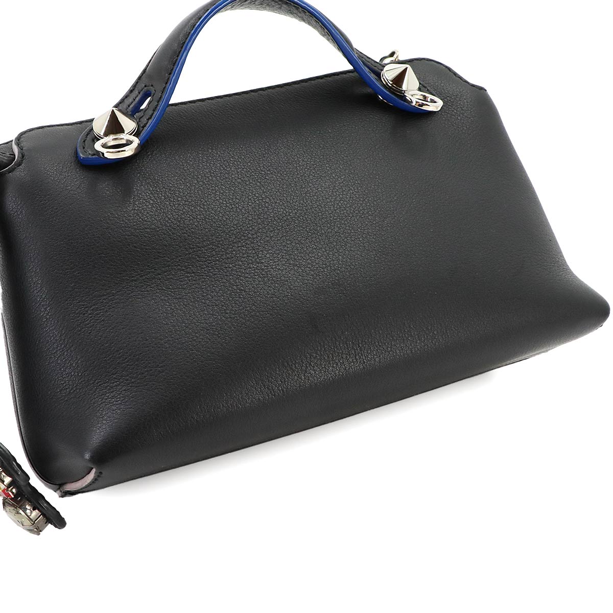 By The Way Mini 2way Hand Shoulder Bag Leather Black 8BL135