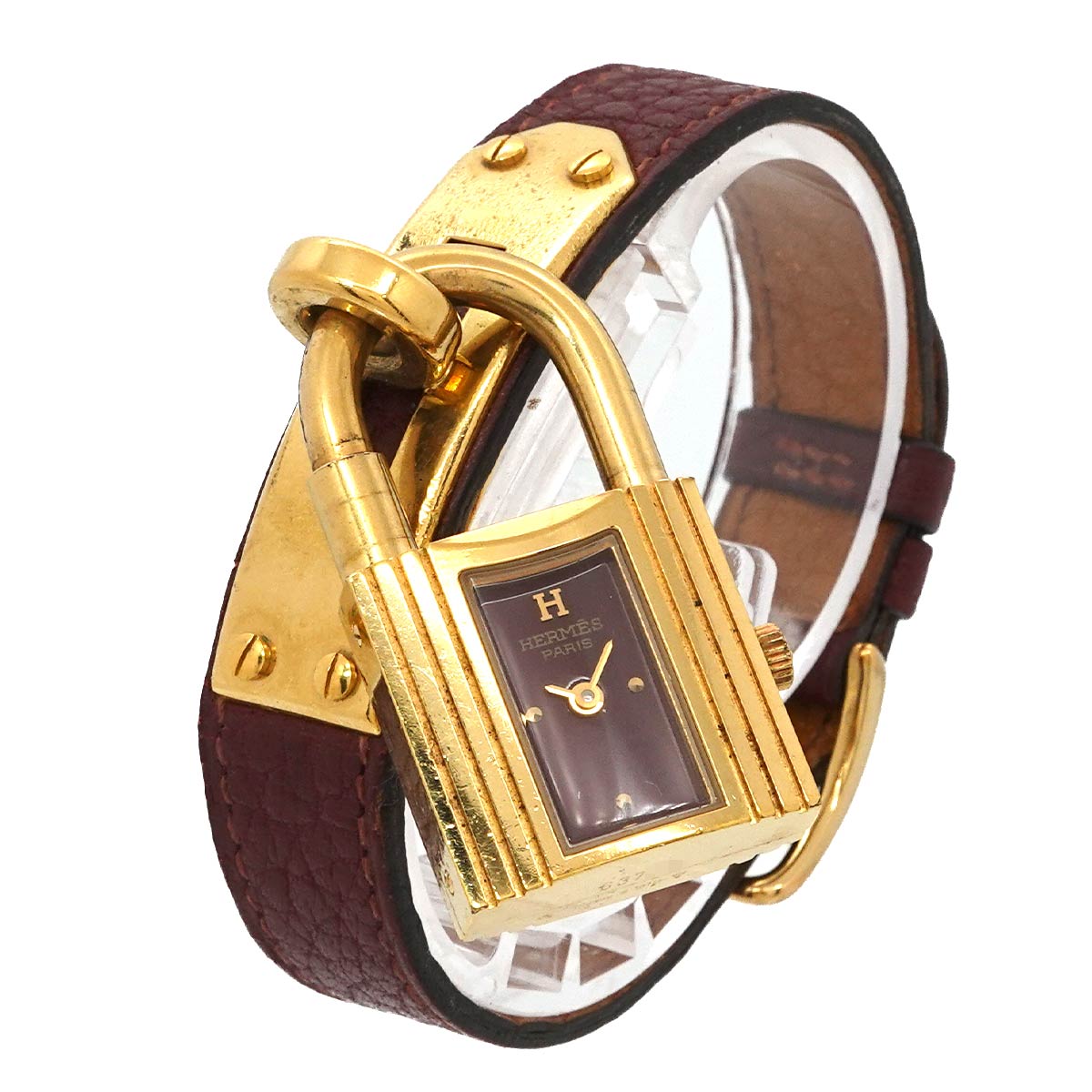 Kelly Watches Quartz bordeaux Dial Vintage Cadena Ladies