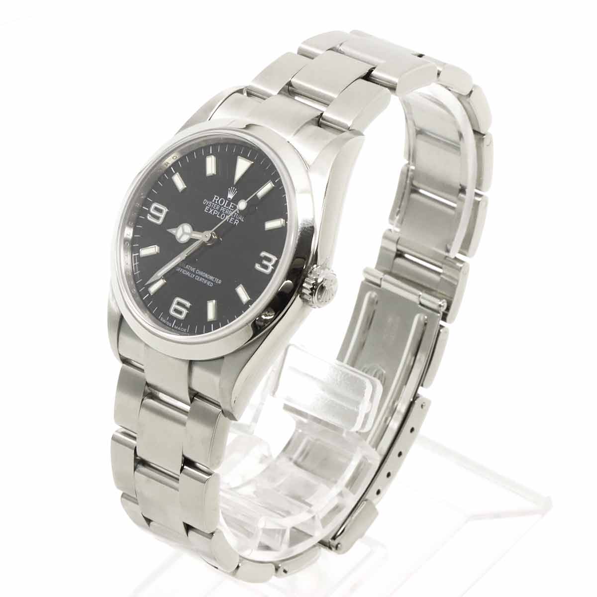 Explorer 1 114270 Serial M Automatic Black Dial Mens Watch