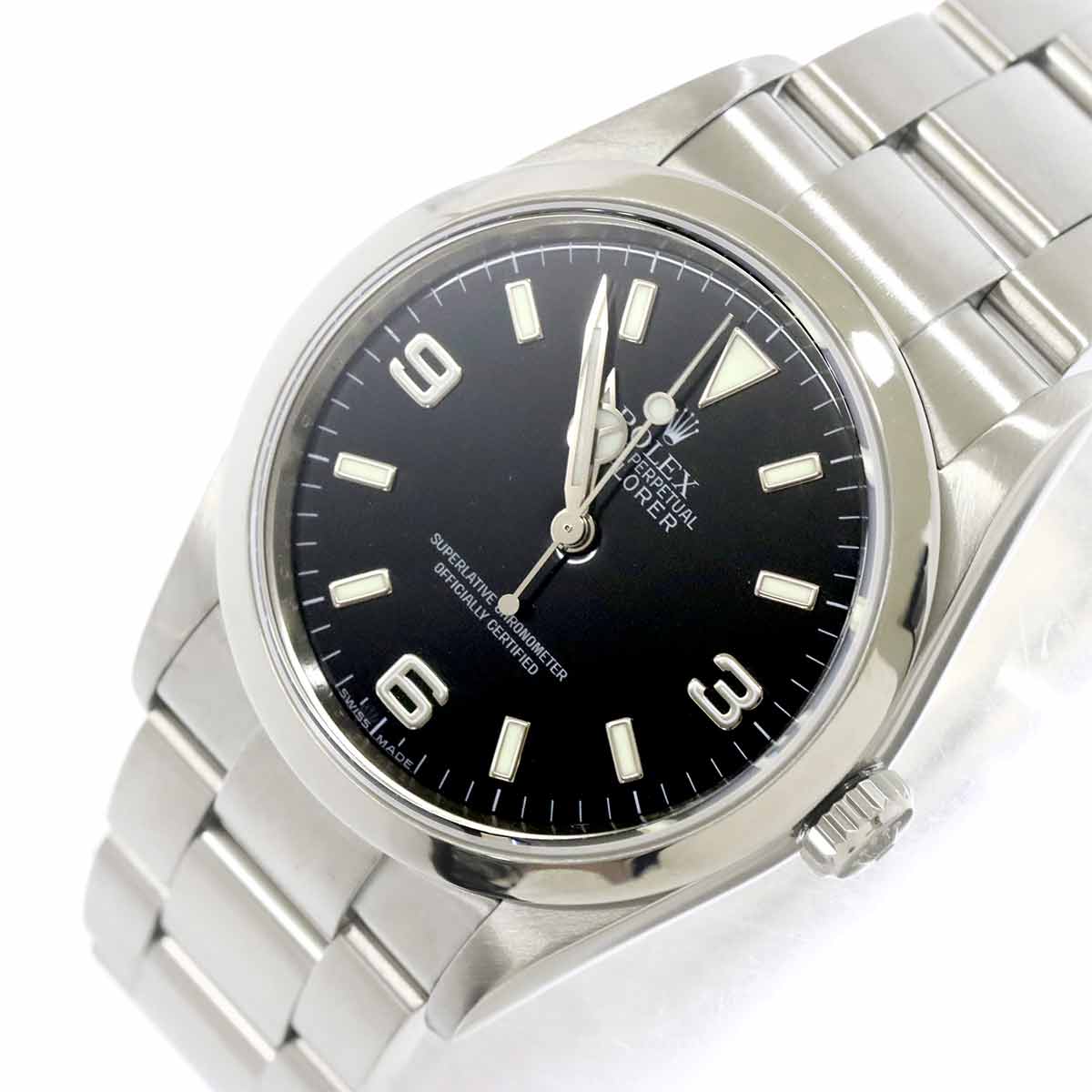Explorer 1 114270 Serial M Automatic Black Dial Mens Watch