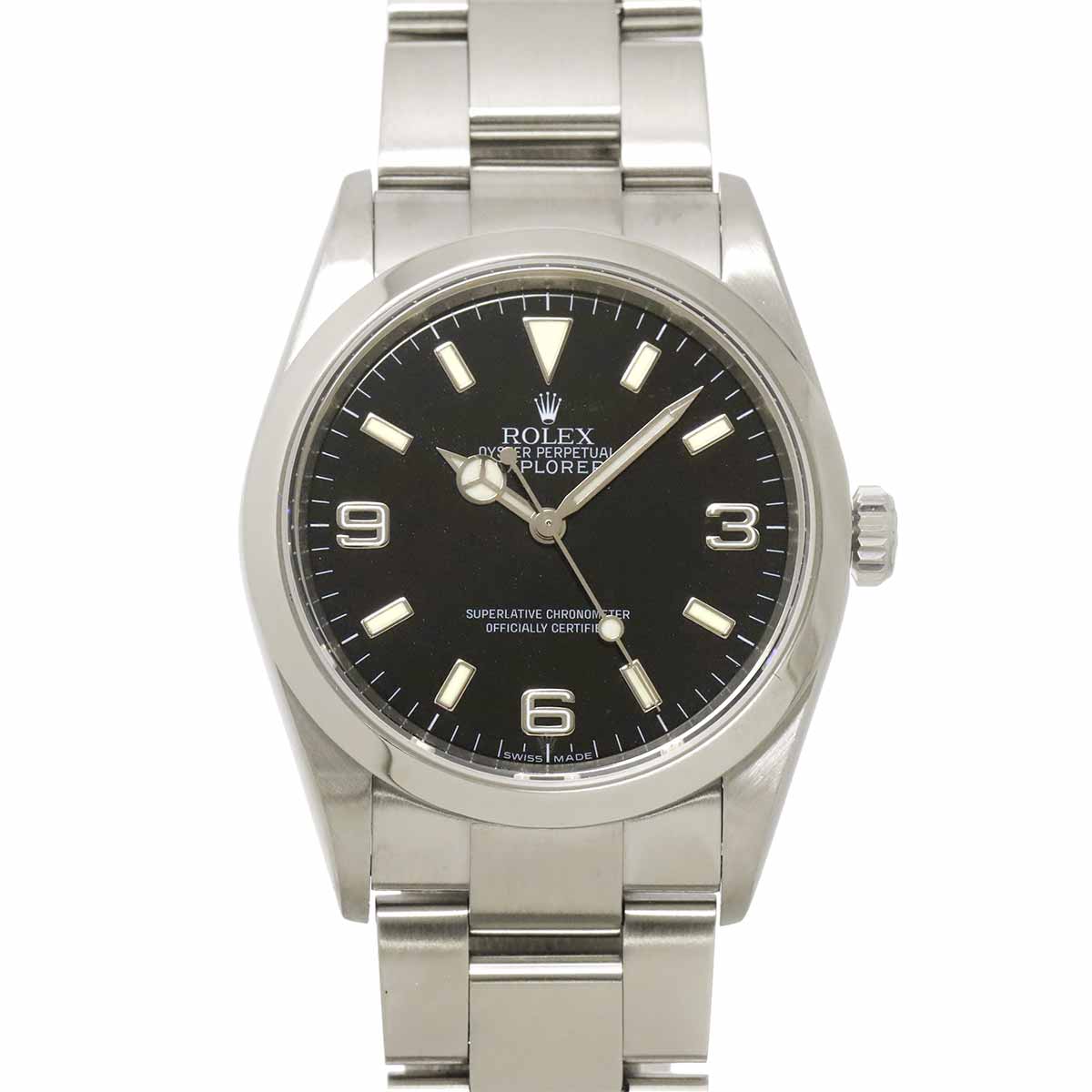 Explorer 1 114270 Serial M Automatic Black Dial Mens Watch