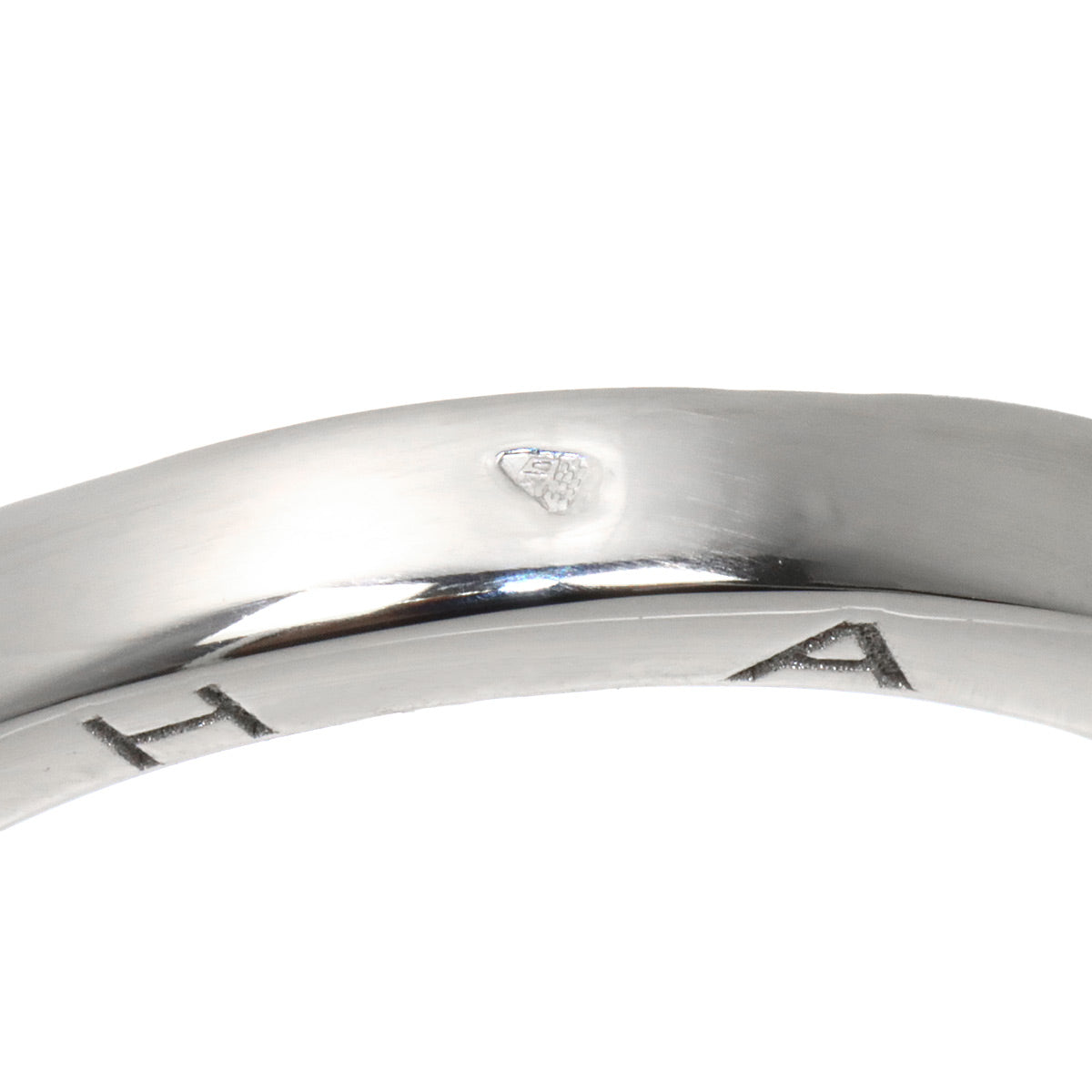 Diamond Ring 18K White Gold 750 size6(US)