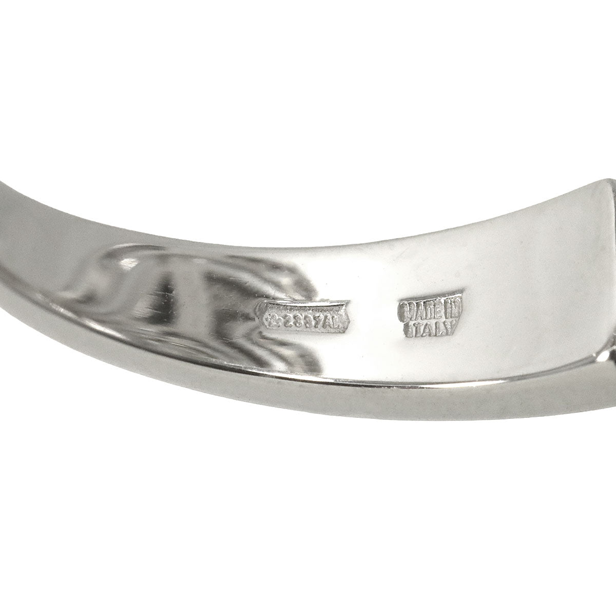 Astrale Cerchi Diamond Ring 18K K18 WG 750 size6.75(US)