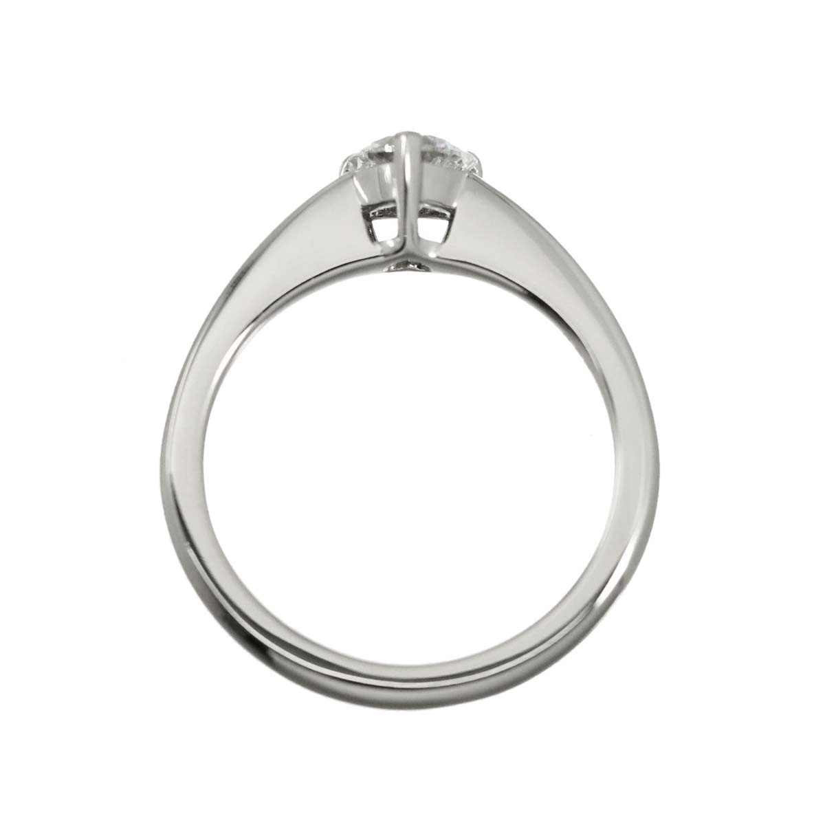 Diamond 0.56ct D/IF Ring Pt Platinum size6.25-6.5(US)