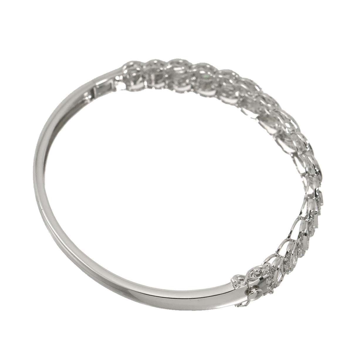 Diamond 3.25ct Bracelet 18K K18 WG White Gold 750