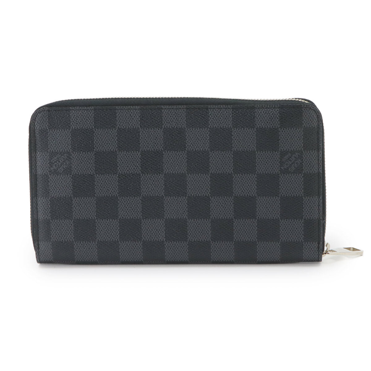 Damier Graphite Zippy Organizer Long Wallet N63077 Purse