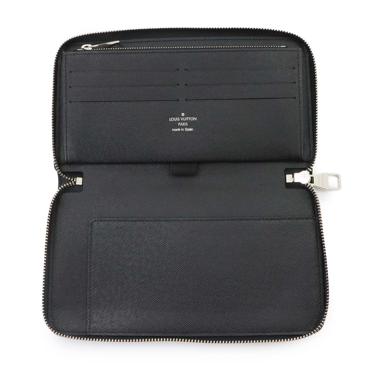 Damier Graphite Zippy Organizer Long Wallet N63077 Purse
