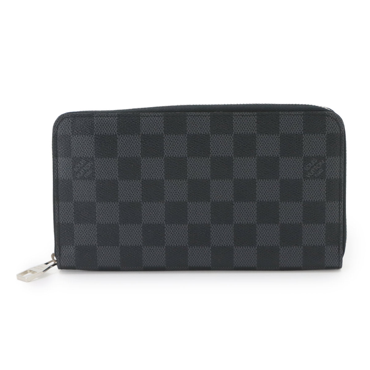 Damier Graphite Zippy Organizer Long Wallet N63077 Purse