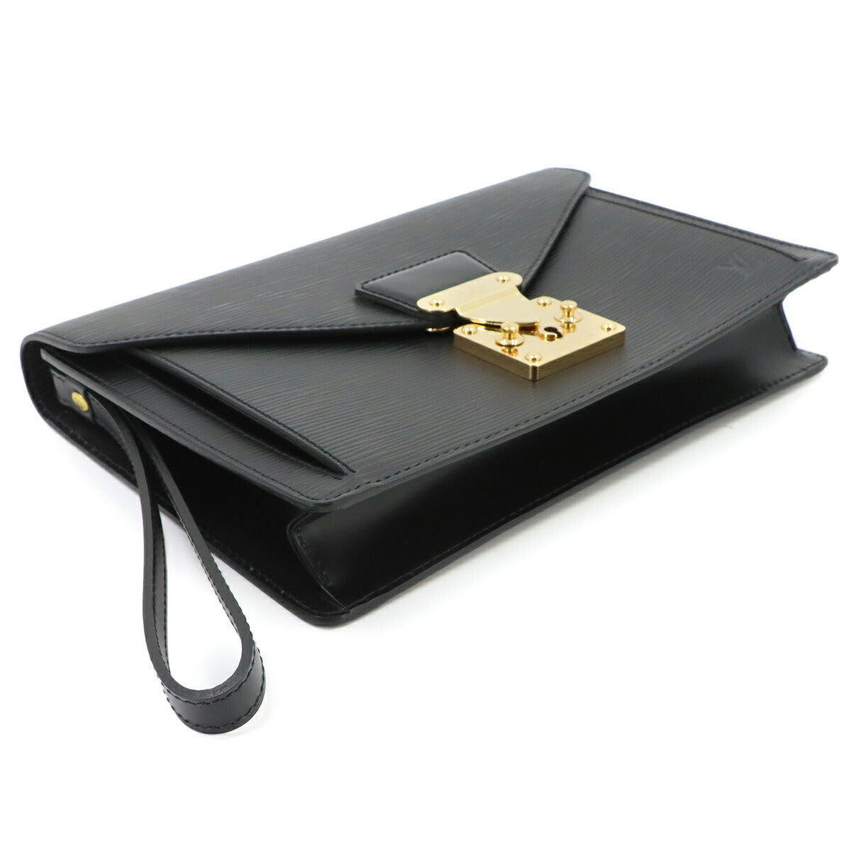 LOUIS VUITTON Epi Pochette Serie Dragonne Clutch Bag Leather M52612