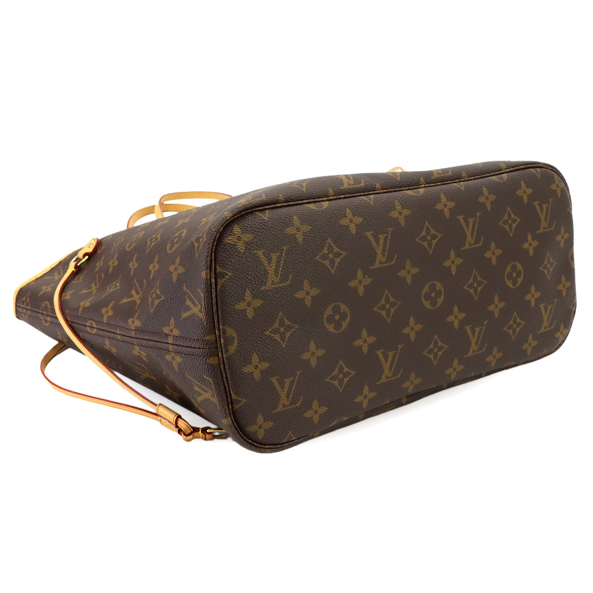 Monogram Neverfull MM Tote Bag Brown Beige M40156 Purse
