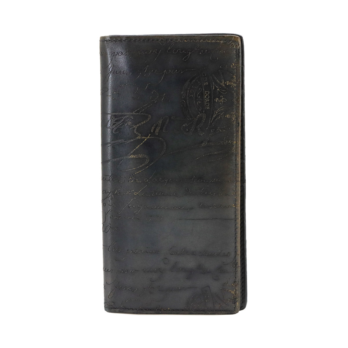 Calligraphy Santal Scritto Long Wallet Venezia Leather
