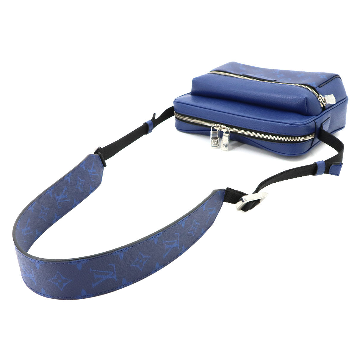 Taigarama Outdoor Messenger PM Shoulder Bag Cobalt M30242