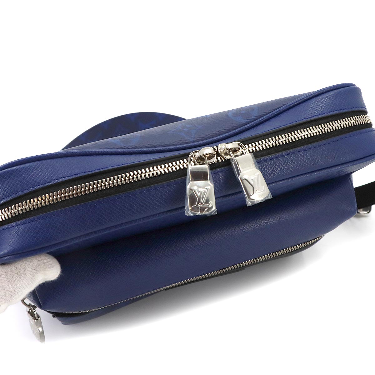 Taigarama Outdoor Messenger PM Shoulder Bag Cobalt M30242