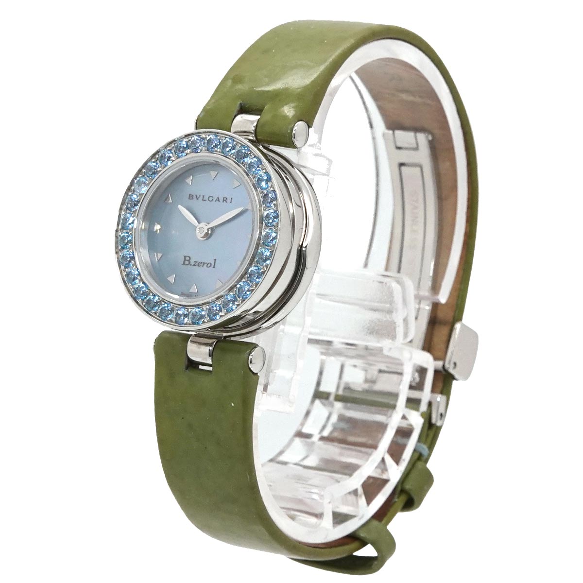 B-Zero1 BZ22S Quartz Blue Shell Dial Ladies Watch