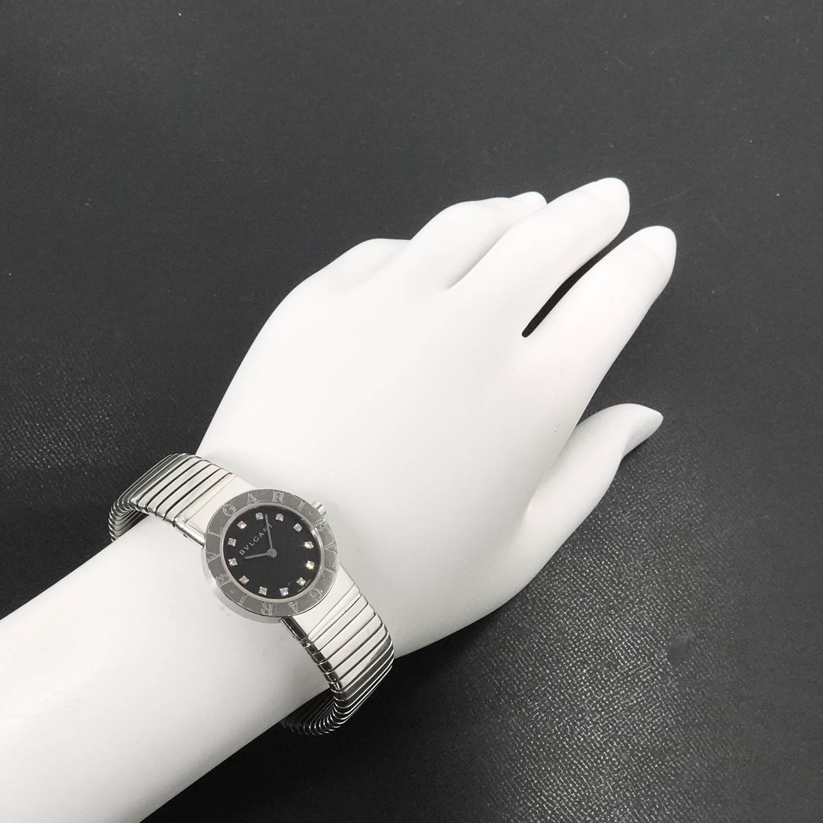 BVLGARIBVLGARI Tubogas BB262TS 12P Diamond Quartz