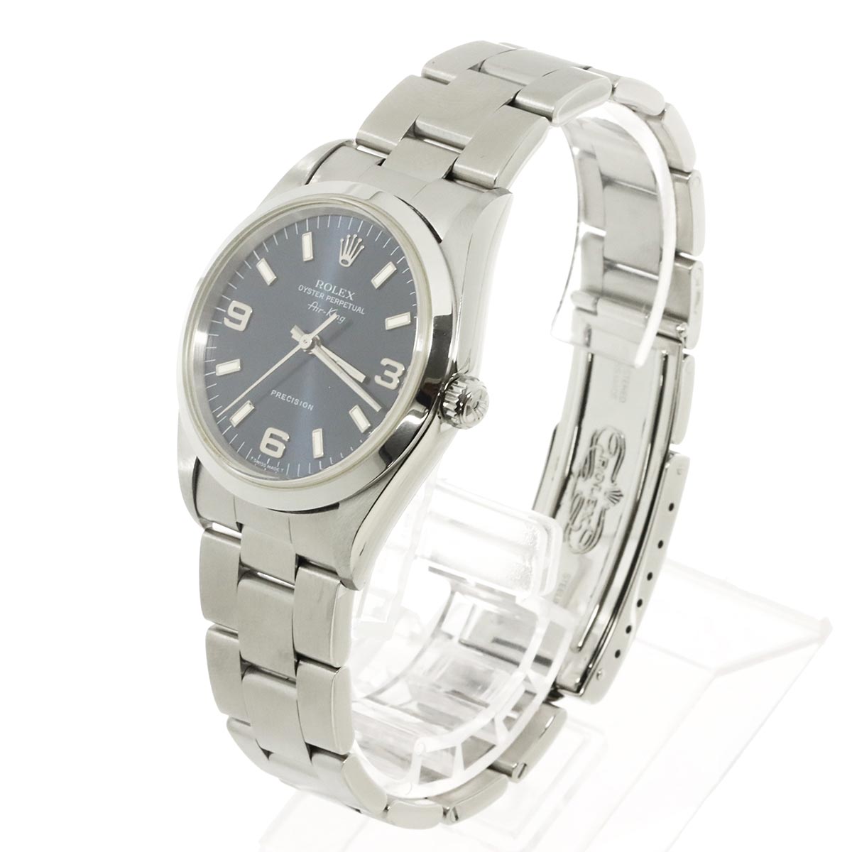 Air King 14000 Serial U Automatic Blue Dial Mens Watch