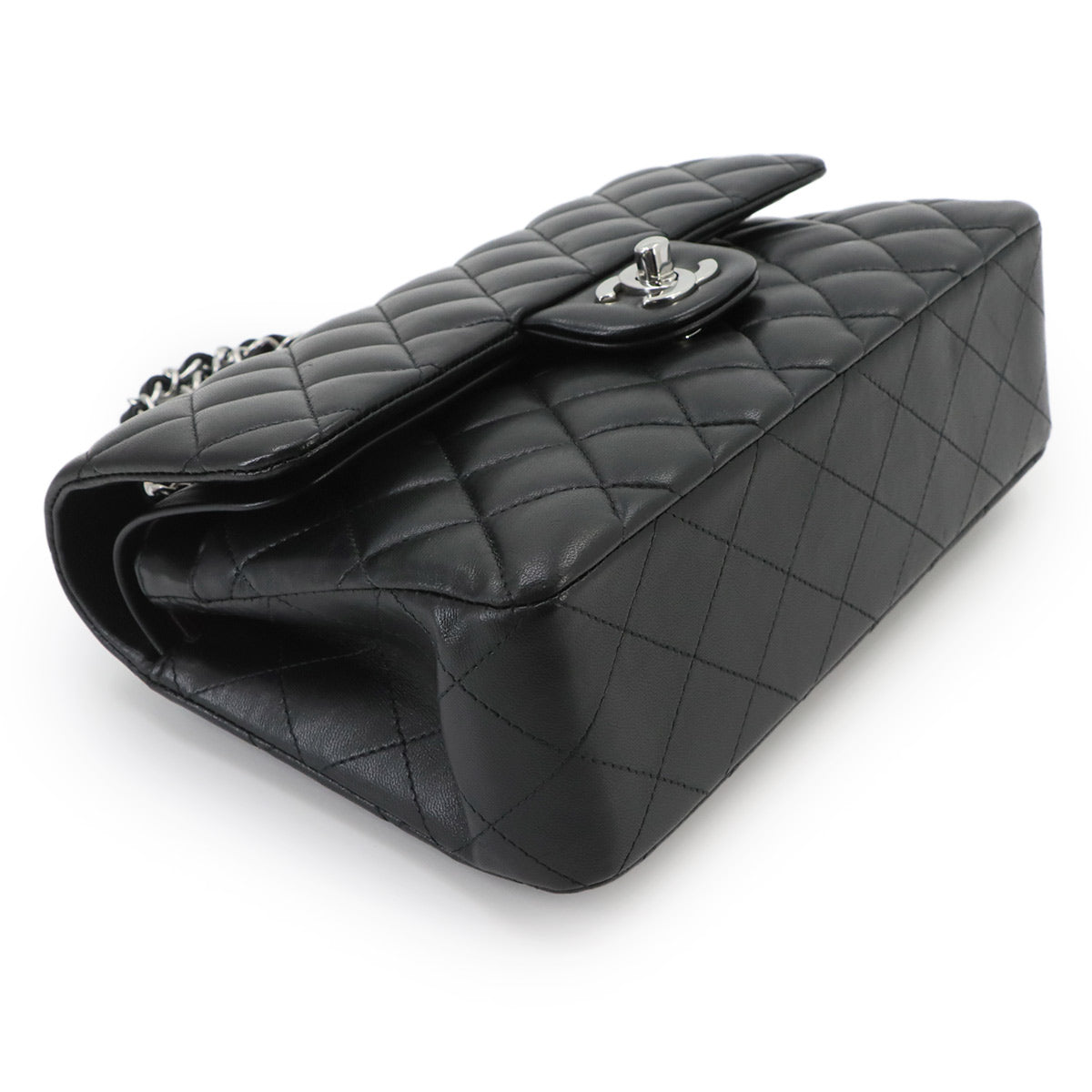 Matelasse 23 Chain Shoulder Bag Leather Black A01113 Purse