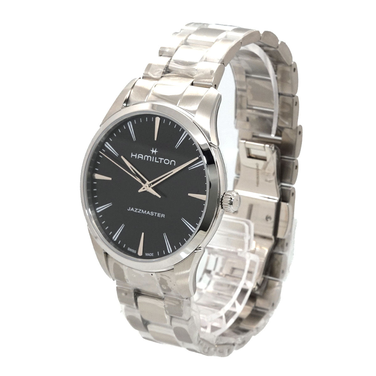 Jazz Master H324610 Quartz Black Dial Mens Watch