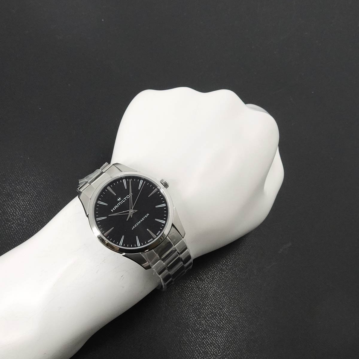 Jazz Master H324610 Quartz Black Dial Mens Watch