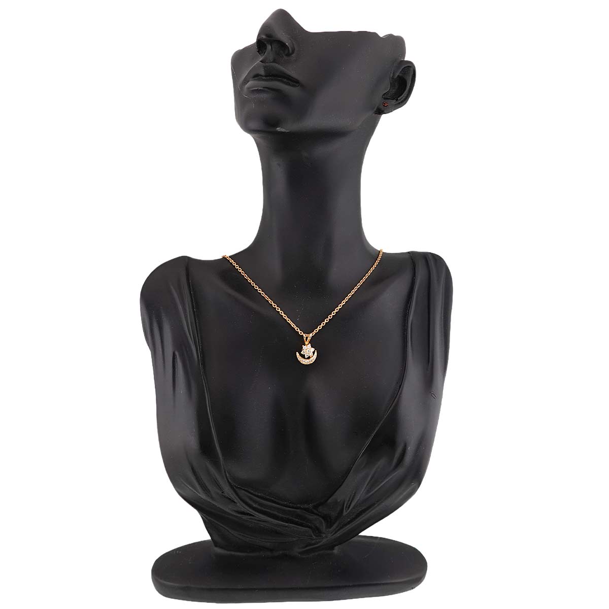 Diamond Swing Necklace 18K Yellow Gold 750