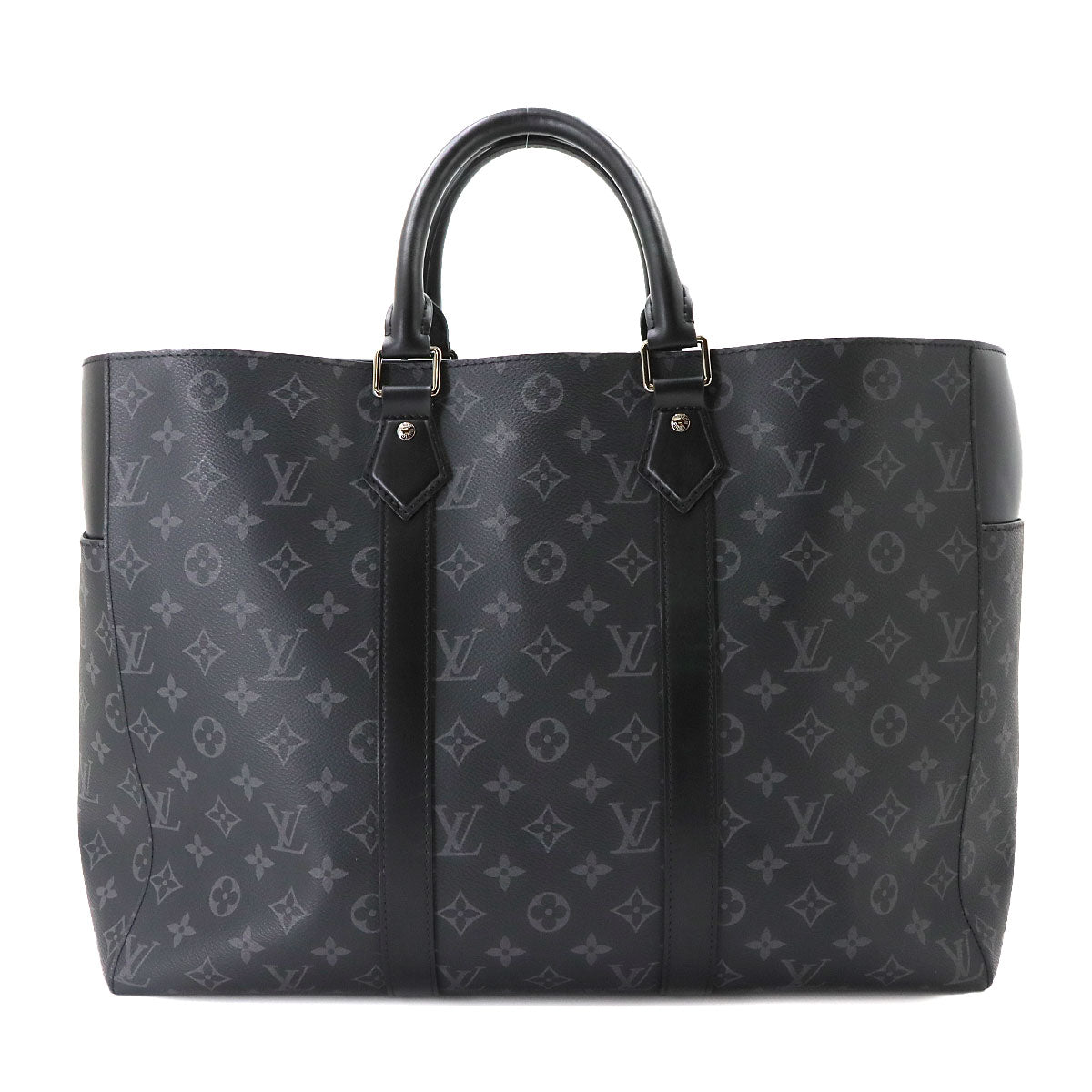Monogram Eclipse Sac Plat 24H Tote Shoulder Bag M46451