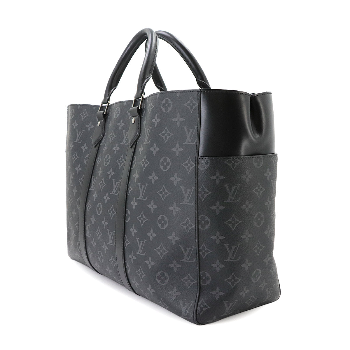Monogram Eclipse Sac Plat 24H Tote Shoulder Bag M46451