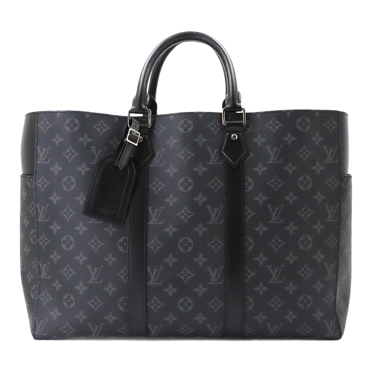 Monogram Eclipse Sac Plat 24H Tote Shoulder Bag M46451