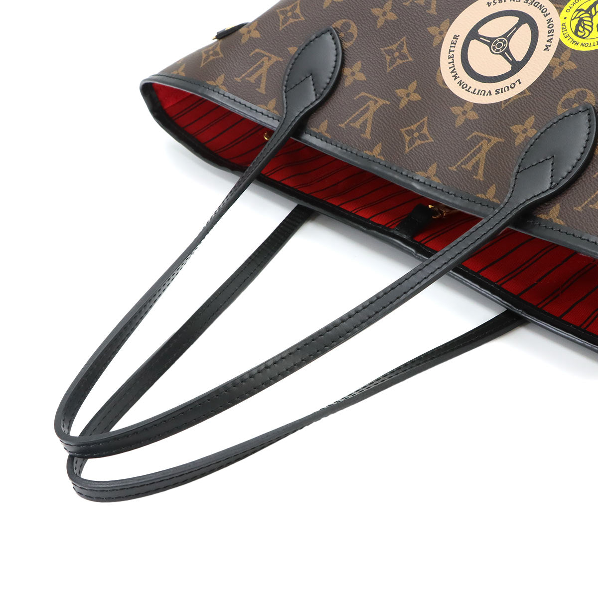 Monogram Neverfull MM My LV World Tours Tote Bag Purse