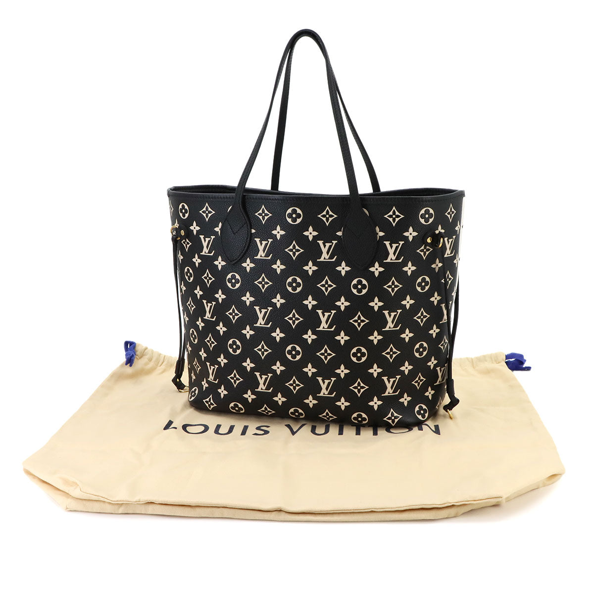 Monogram Empreinte Neverfull MM Tote Bag Black M46103
