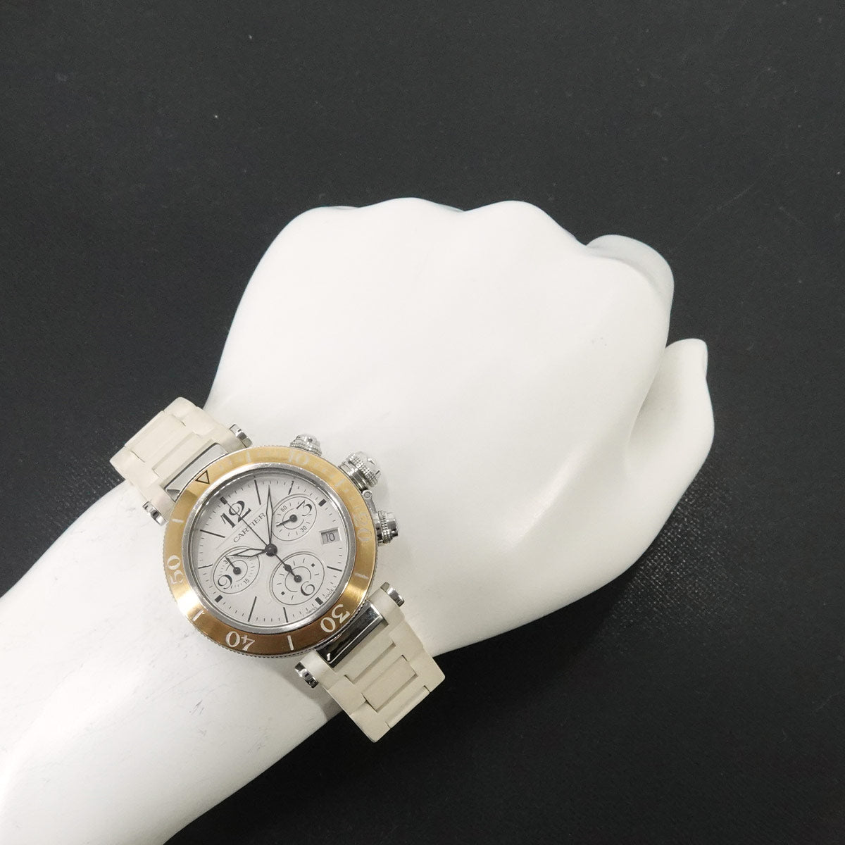 Pasha Seatimer Chronograph W3140004 PG Automatic Silver Boys