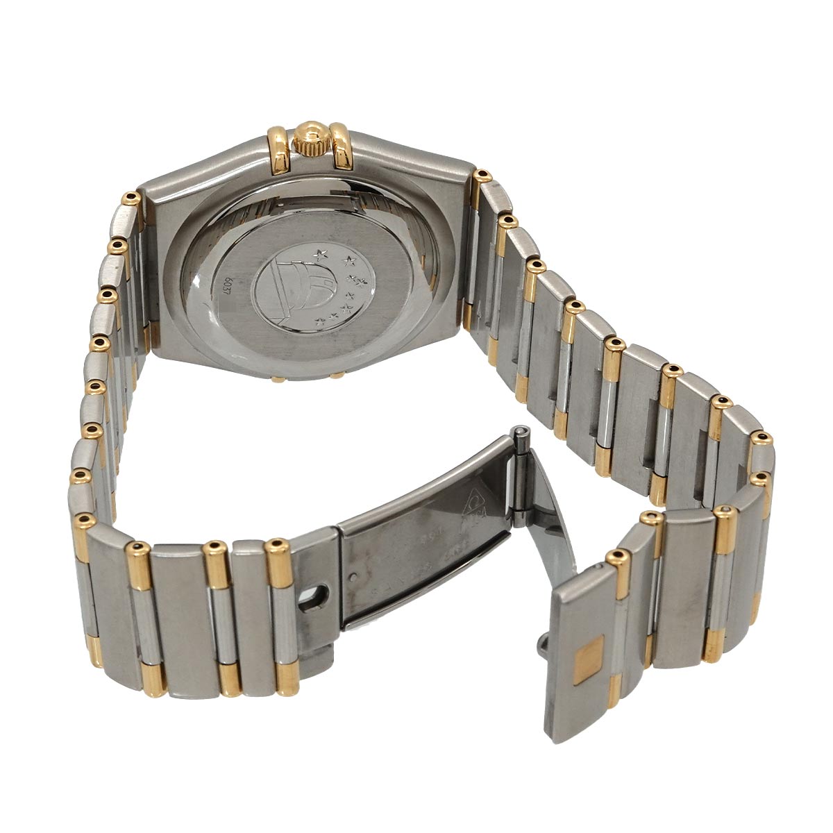 Constellation 1302 15 750 YG Automatic Date Gold dial Mens