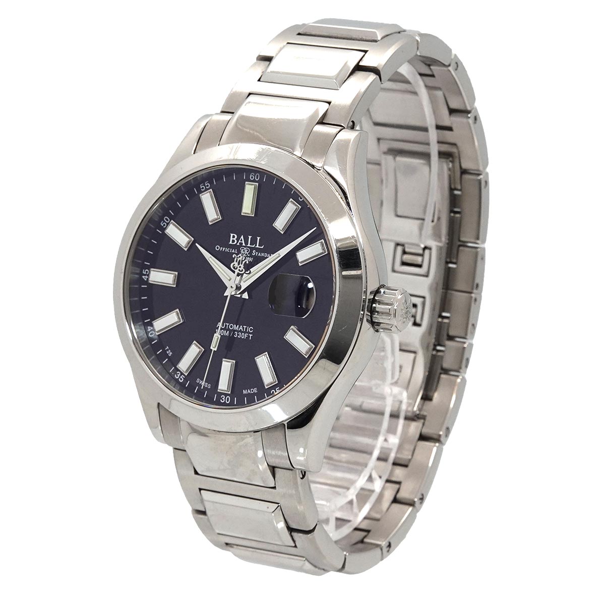 Engineer II Marvelight NM2026C Date Automatic Black Dial Mens