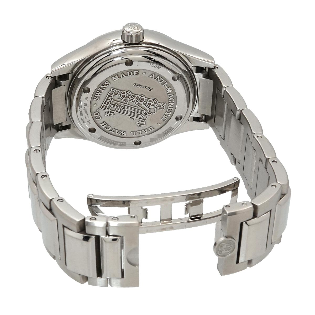 Engineer II Marvelight NM2026C Date Automatic Black Dial Mens