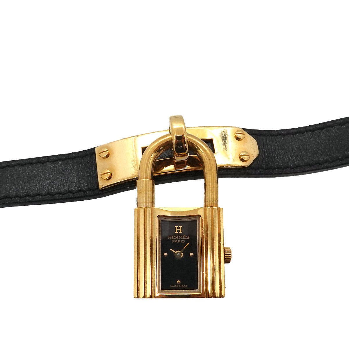 Kelly Watches Quartz Black Dial Vintage Cadena Ladies Watch
