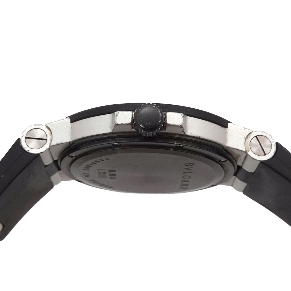 Aluminium AL38A Automatic Date Silver Dial Mens Watch
