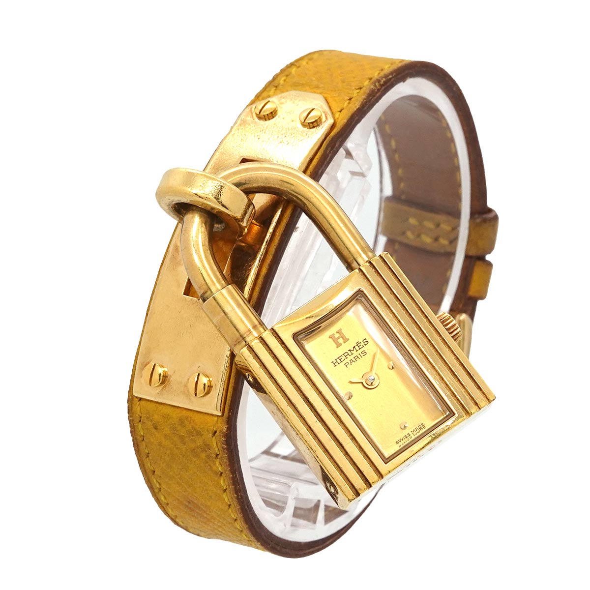 Kelly Watches Quartz Gold Dial Vintage Cadena Ladies Watch