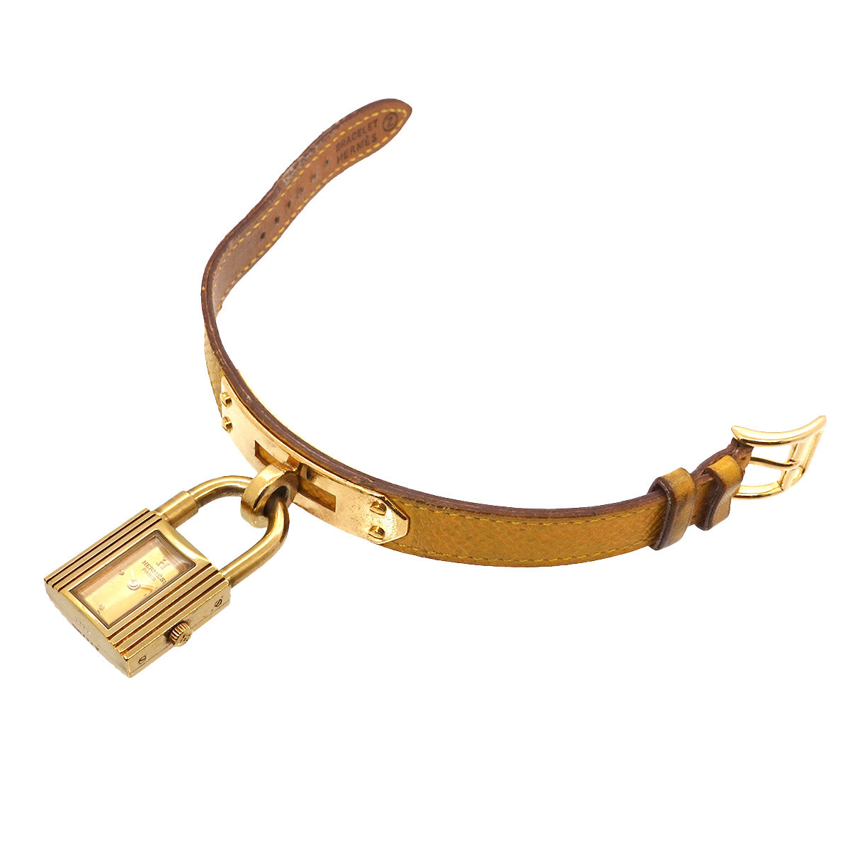 Kelly Watches Quartz Gold Dial Vintage Cadena Ladies Watch