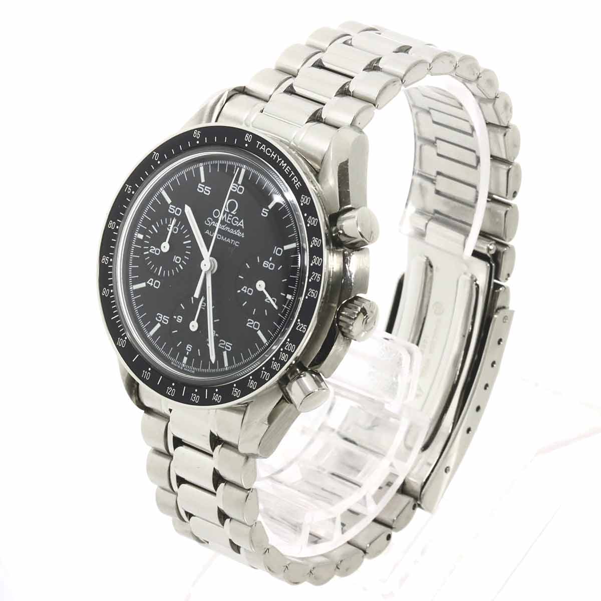 Speedmaster Chronograph 3510 50 Automatic Black Dial Mens Watch