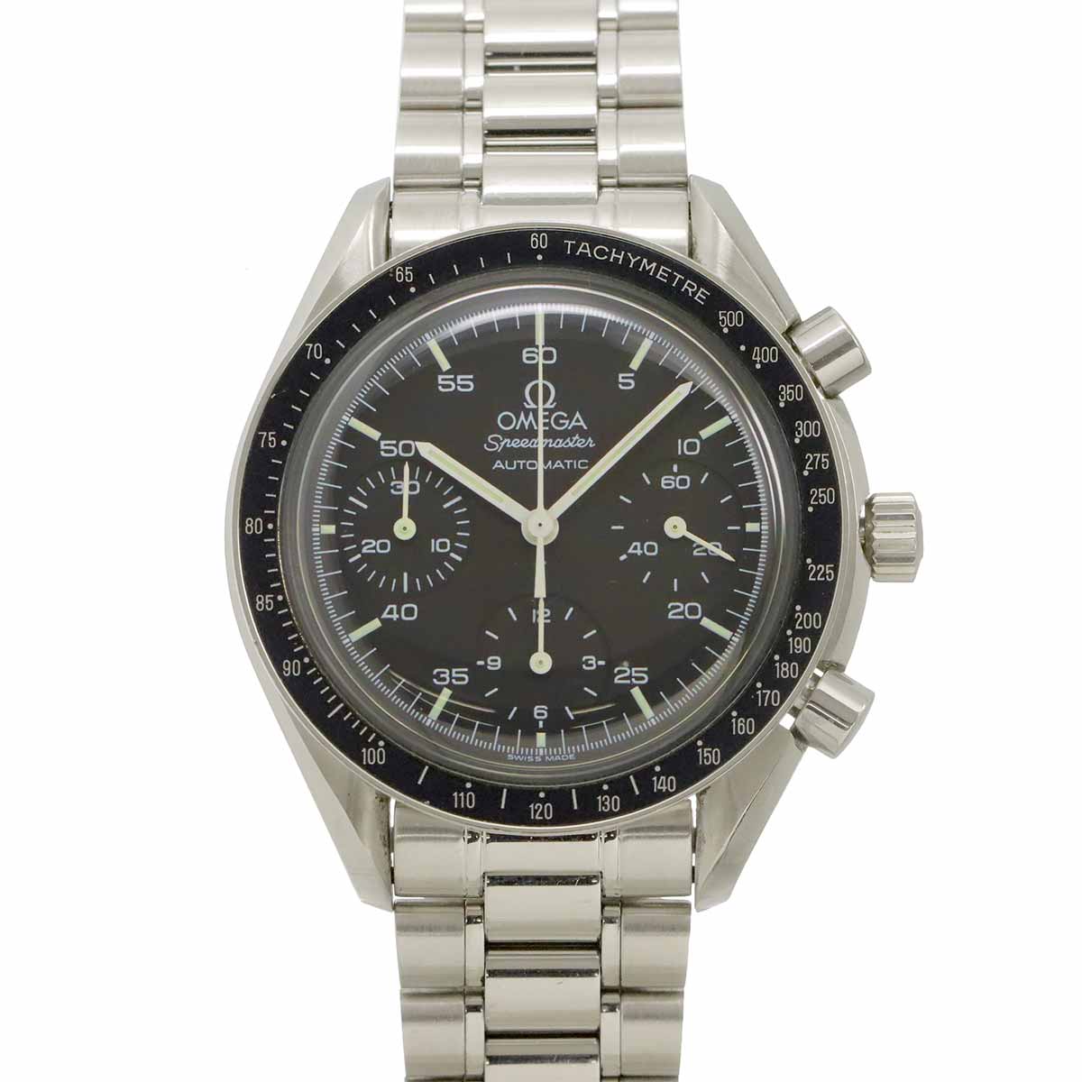 Speedmaster Chronograph 3510 50 Automatic Black Dial Mens Watch