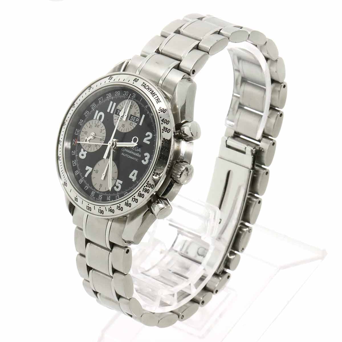 Speedmaster Triple Calendar 3523.51 Automatic Black Dial Mens